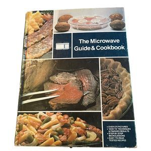 Vintage The Microwave Guide & Cookbook 1980‎ By General Electric Step By Step